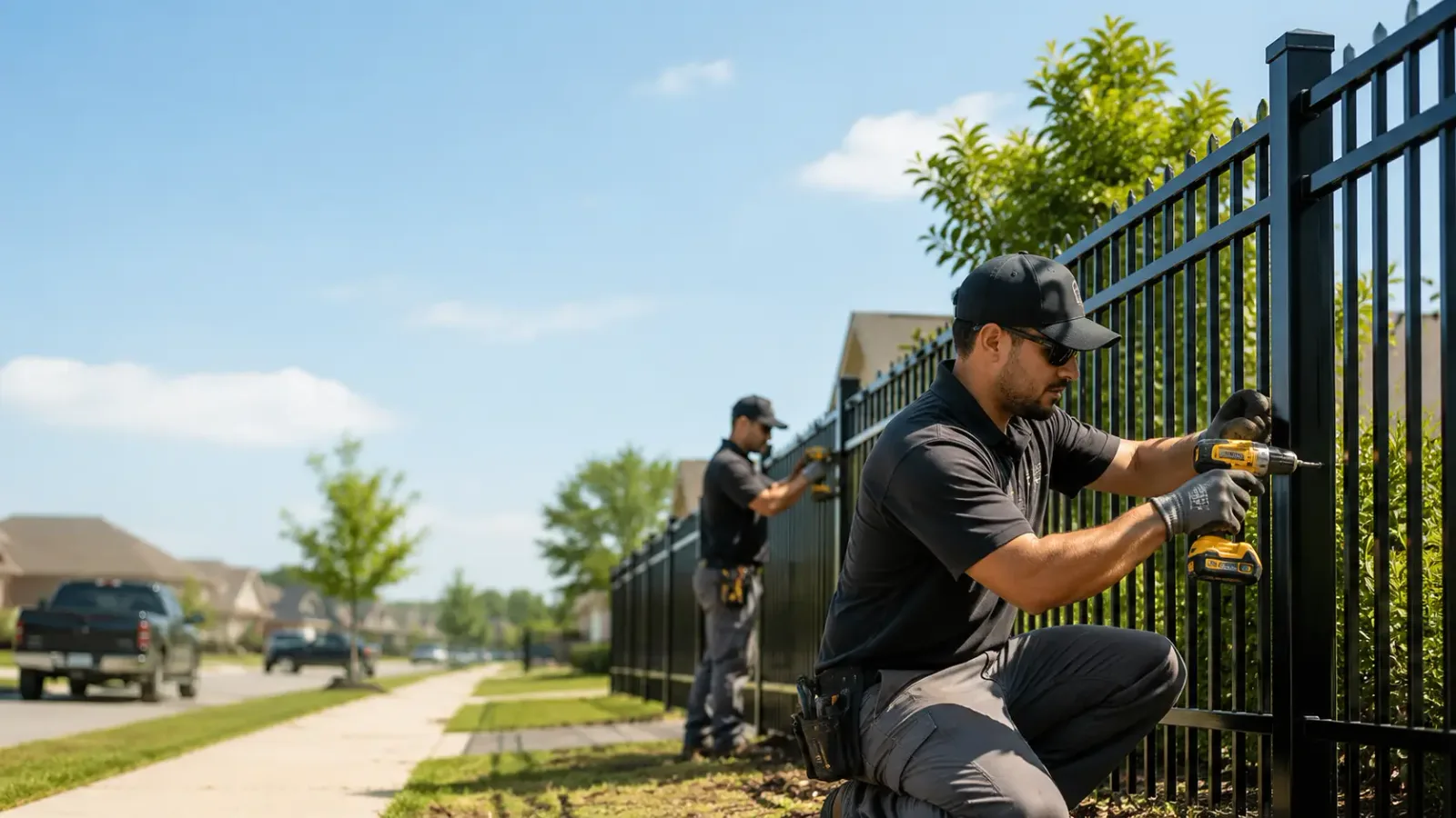 Metal Fence Installation in Portsmouth, IA